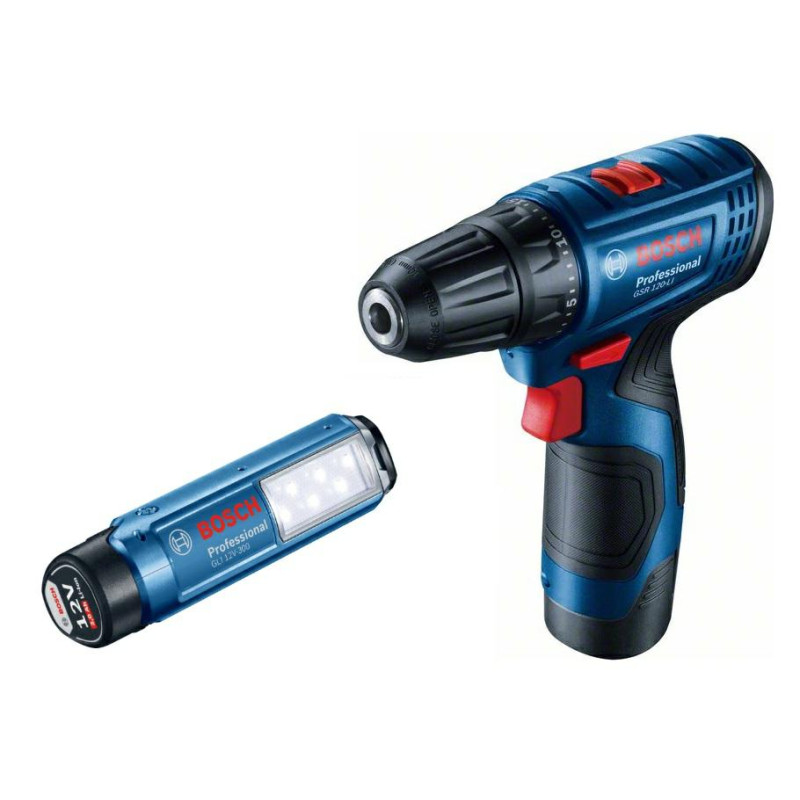 06019G8004 BOSCH.GSR 120-LI + GLI 12V-300 30/14Nm 2x2,0Ah PADDLER