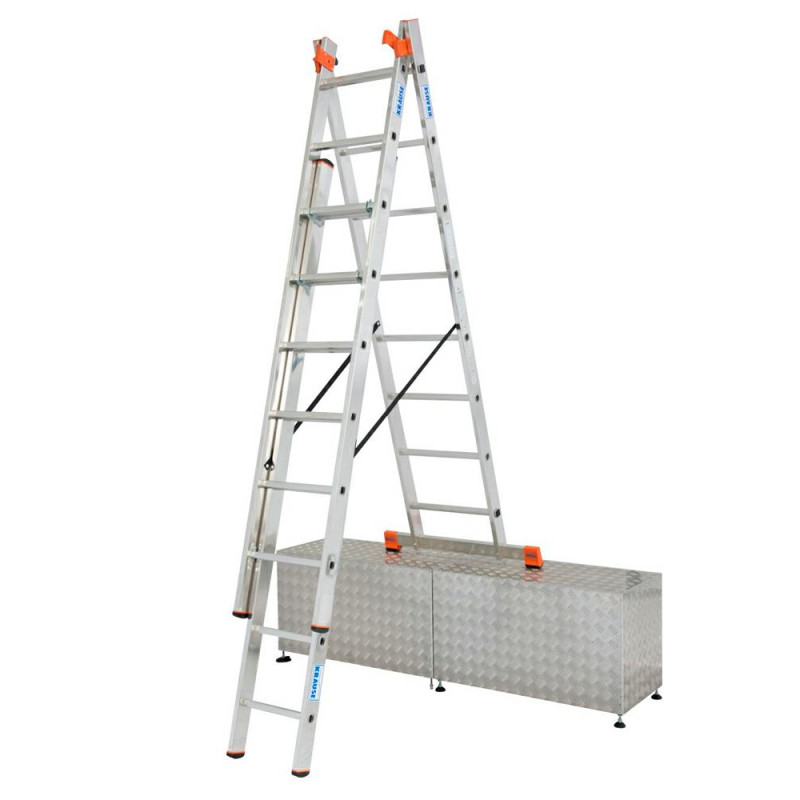 129741 KRAUSE TRIBILO RAILER 3x 8 PRIELAIDOS PRISITaikanti laiptų pakopoms