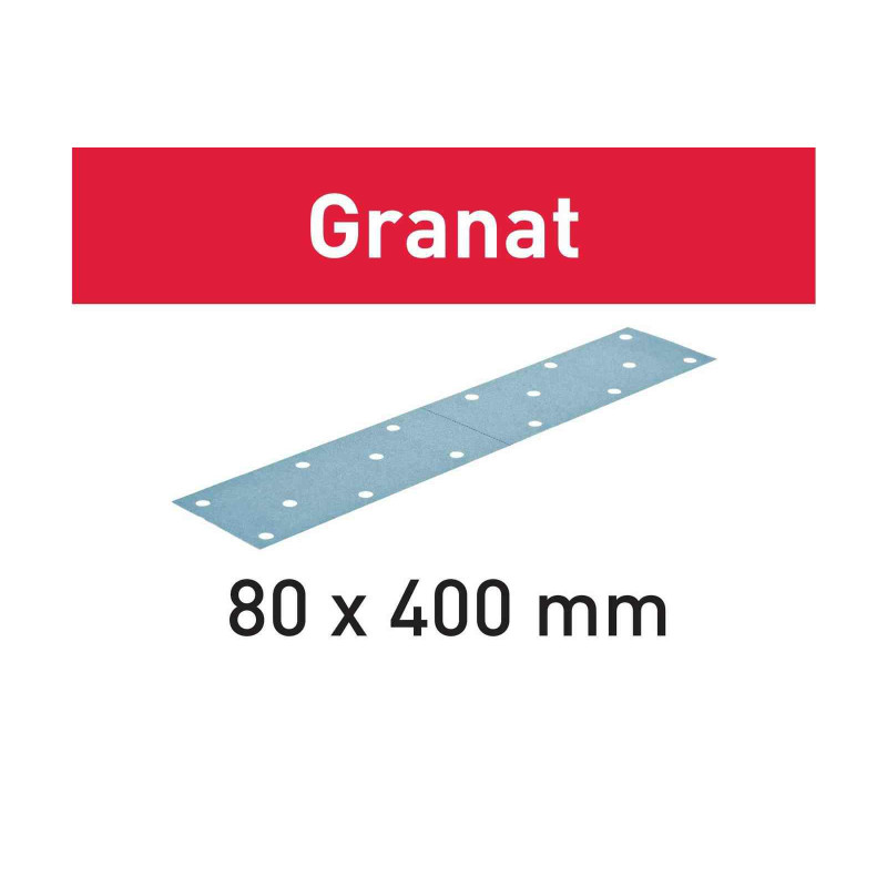 497159 FT.SANDING SHEET STF 80x400 GR P 80 /50vnt.