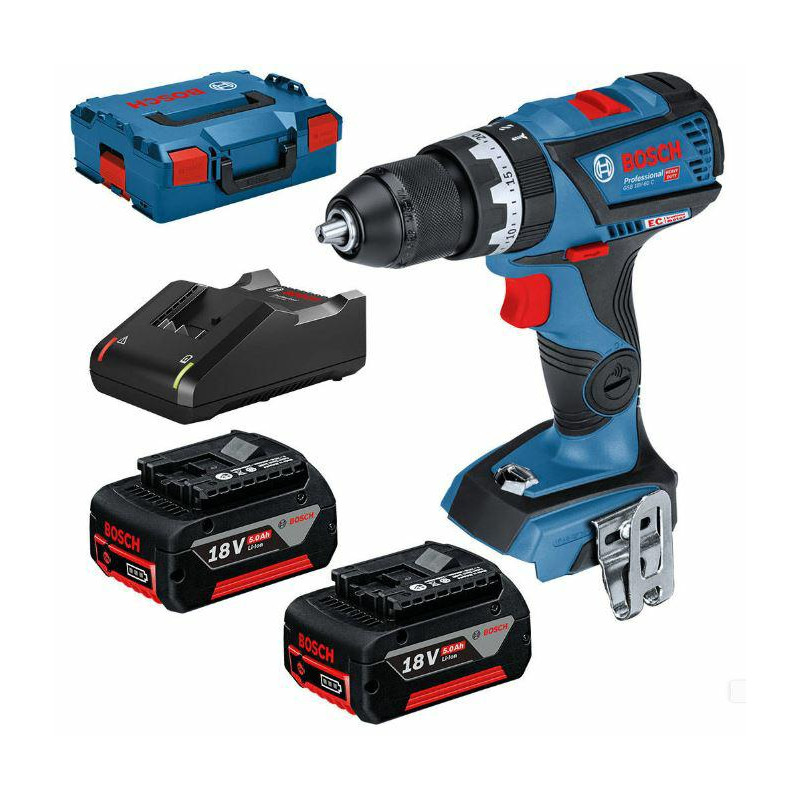 06019G210B BOSCH.UD.GSB 18V-60 C 60/31Nm 2x5,0Ah LB ...