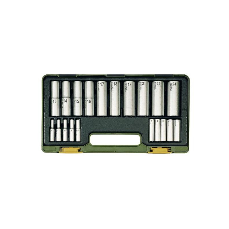 PR23292 PROXXON SOCKET 20vnt. /1/2"-1/4"/ILGIS.