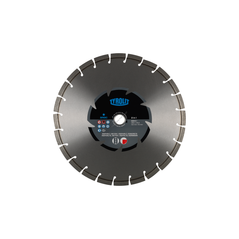 80653 D. BETON DCA+C 350 /TYROLIT 25,4 mm