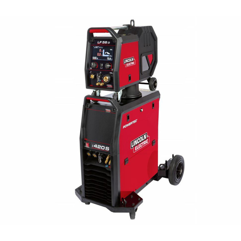 K14184-1_ZESTAW LINCOLNO PUSIAU AUTOMATINIS GINKLAS. POWERTEC i420S RINKINYS