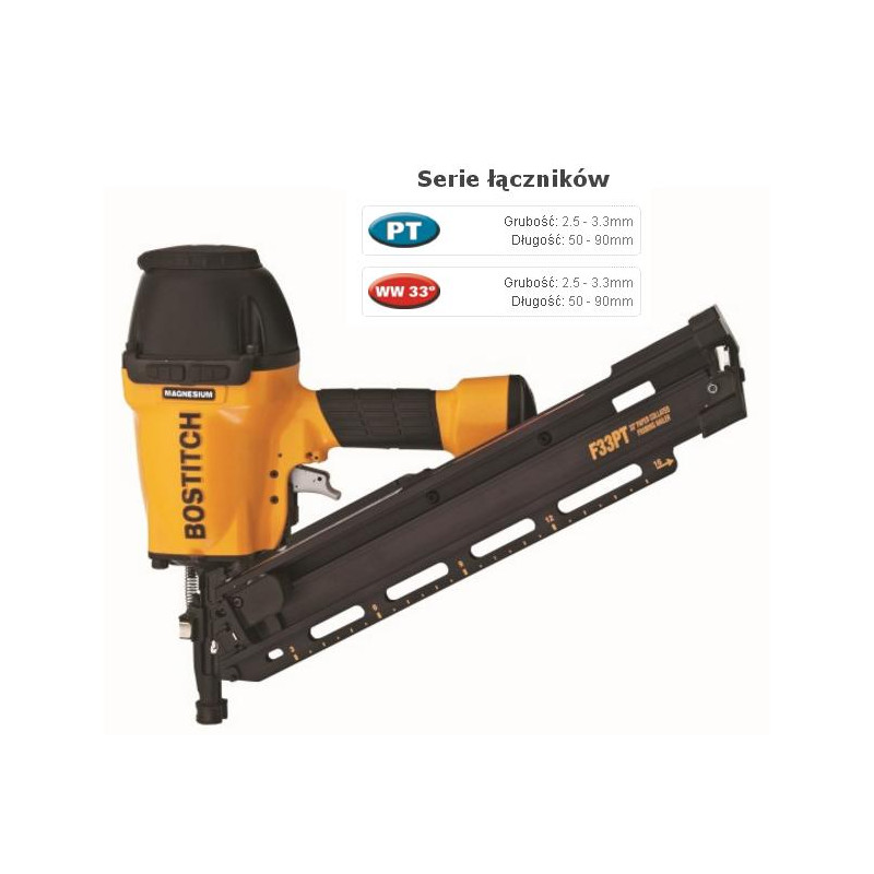 F33PT-E BOSTITCH PNE.50-90mm PT/WW NITCH ...