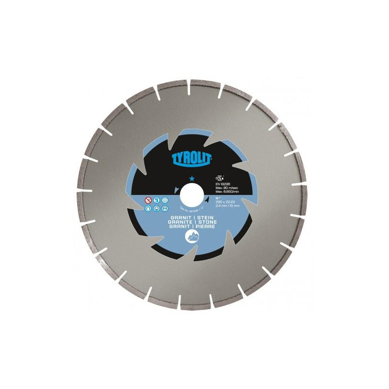 5687 D. DISC. GRANIT EH-T 250 /TYROLIT 250x2.2 EH-T.