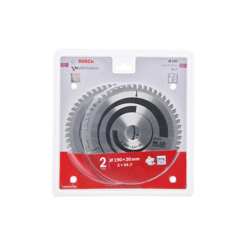 2608644652 BOSCH Pjūklas 190x30x48z OPTI.WOOD x2.4/1.8 %%%