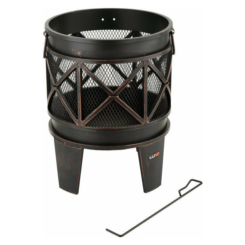99702 LUND GARDEN FIREPLACE 42cm / COOKSUFF