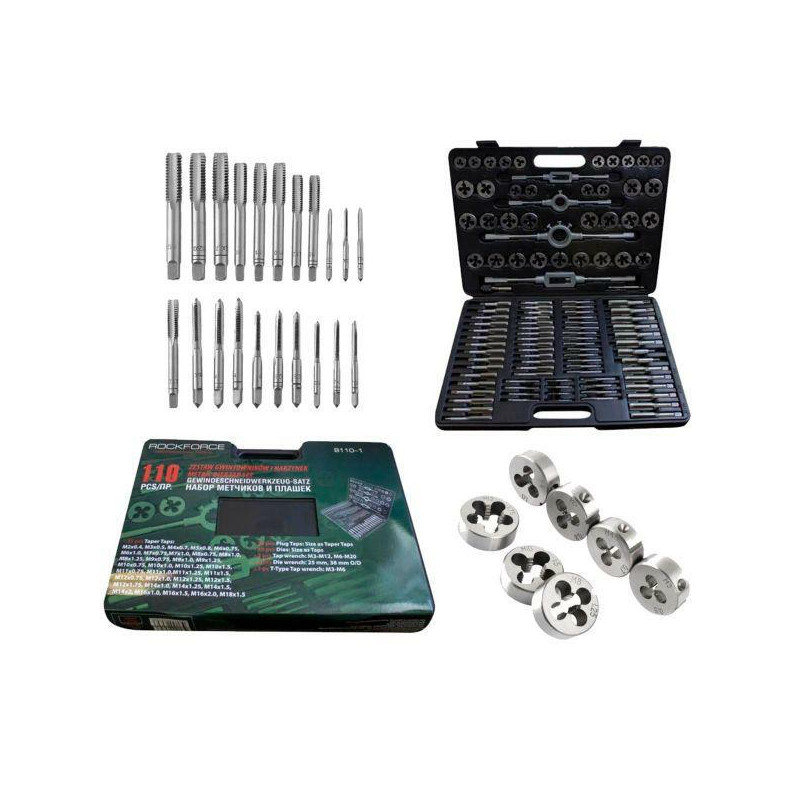 RF-B110-1 NEW ROCKFORCE TINNERS+TOOLS kpl.110cz