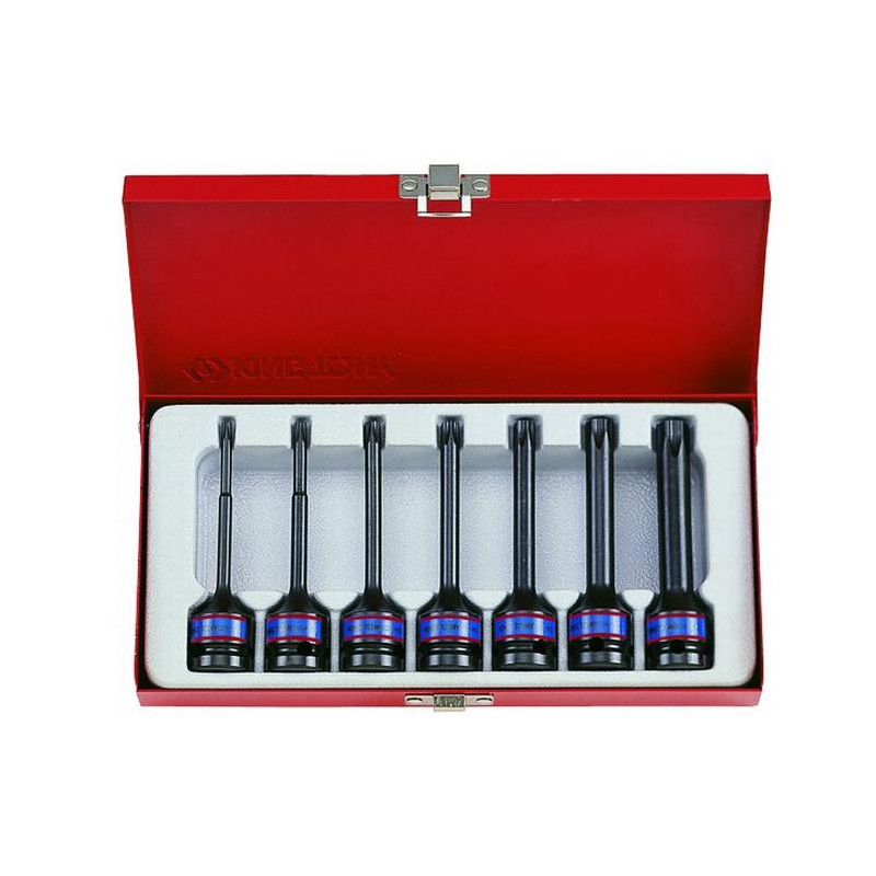 4467PP KT KPL.NAS.UD.1/2" 7pc.LENGTH TORX T25-T60 T25,T30,T40,T45,T50,T55,T60, CASE