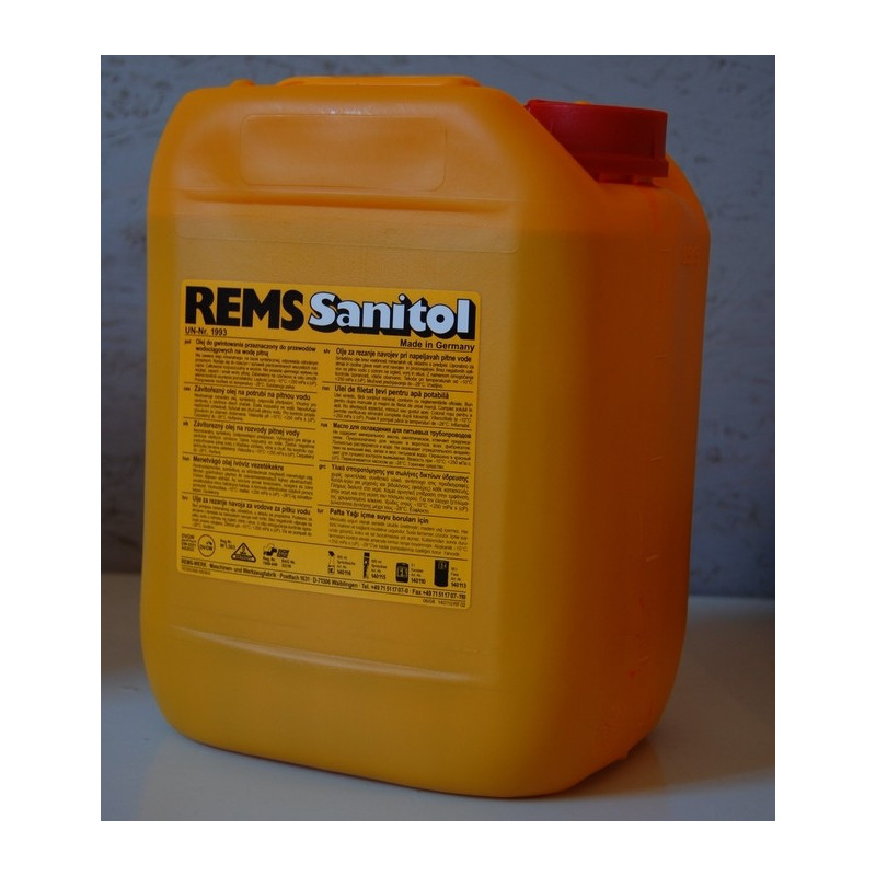 140110R "REMS SANITOL DRINKING AGENT" 5l geriamojo vandens įrenginiams.