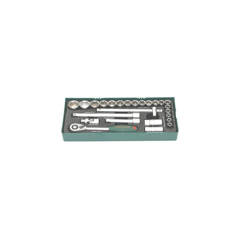 S04H4125SP JS.KEYS SET 25el. (1/2") ĮDĖKLAS