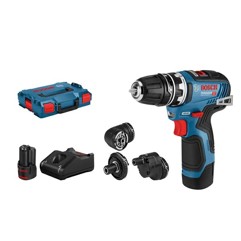 06019H3000 BOSCH.GSR 12V-35 FC SET 35/20Nm 2x3.0Ah 4x GFA LB tvarkyklė