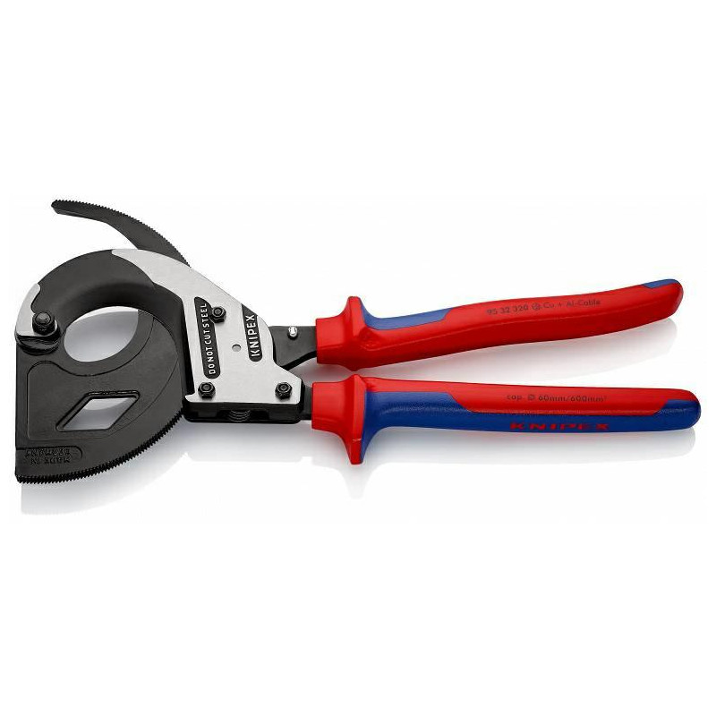9532320 KNIPEX Kabelių ir laidų pjovimo įtaisai iki 60 mm