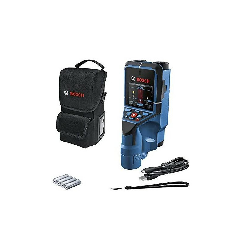 0601081600 BOSCH.DETEKTORIUS D-TECT 200 C Maitinimo šaltinis 4xAA