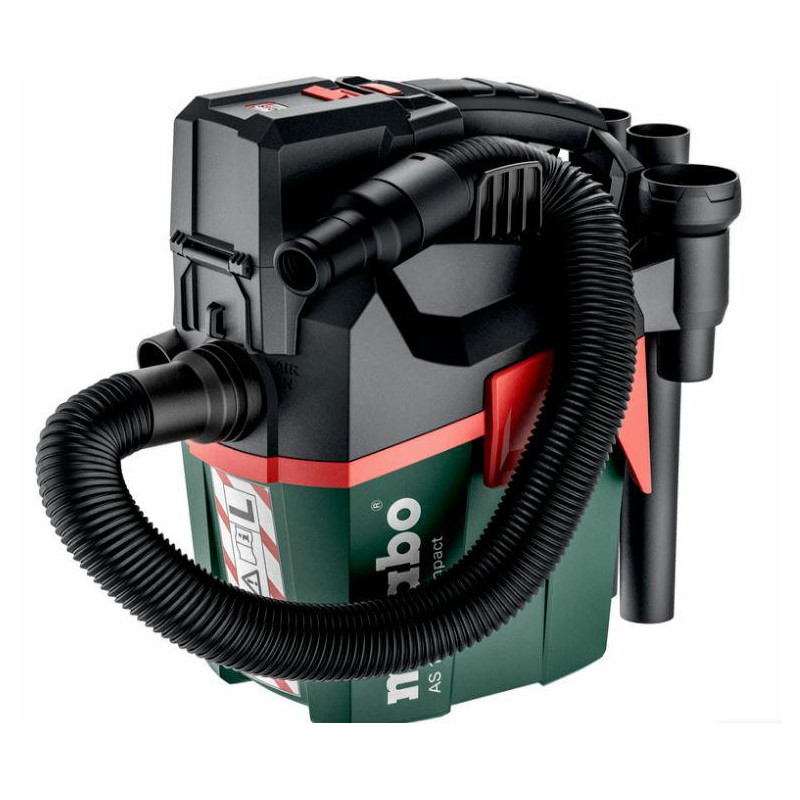 602028850 METABO.HOOVER AS 18 L VNT. KOMPAKTIŠKAS KORPUSAS SU RANKINIU FILTRO VALYMU