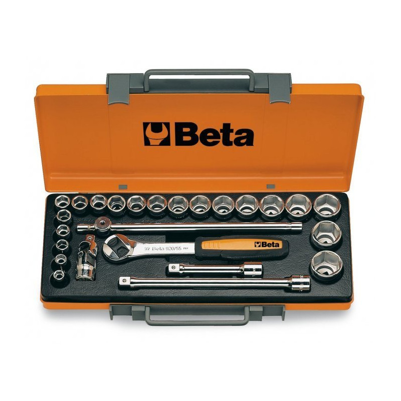 920A-C20 BETA SET.NAS.1/2"20vnt. 6 kampų