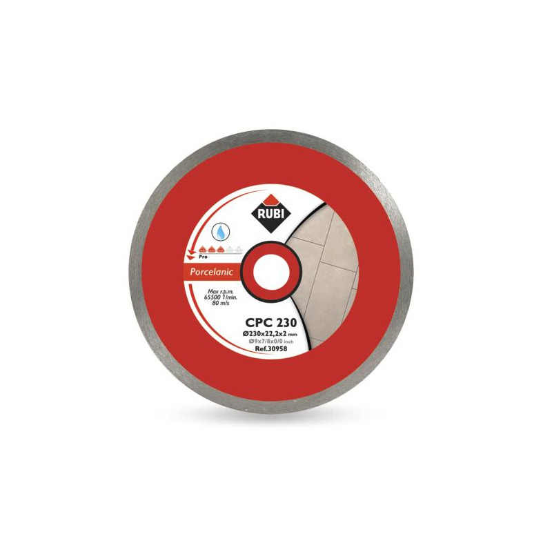 30959 RUBI DISKO SKERSMUO. CPC 250 PRO .