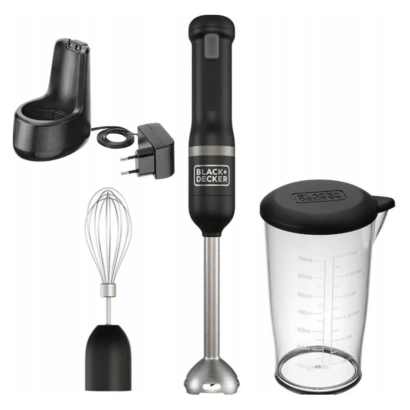 BCKM1012KB-QW BD BLENDER 7,2 V 2in1 BLACK BCKM1012KB