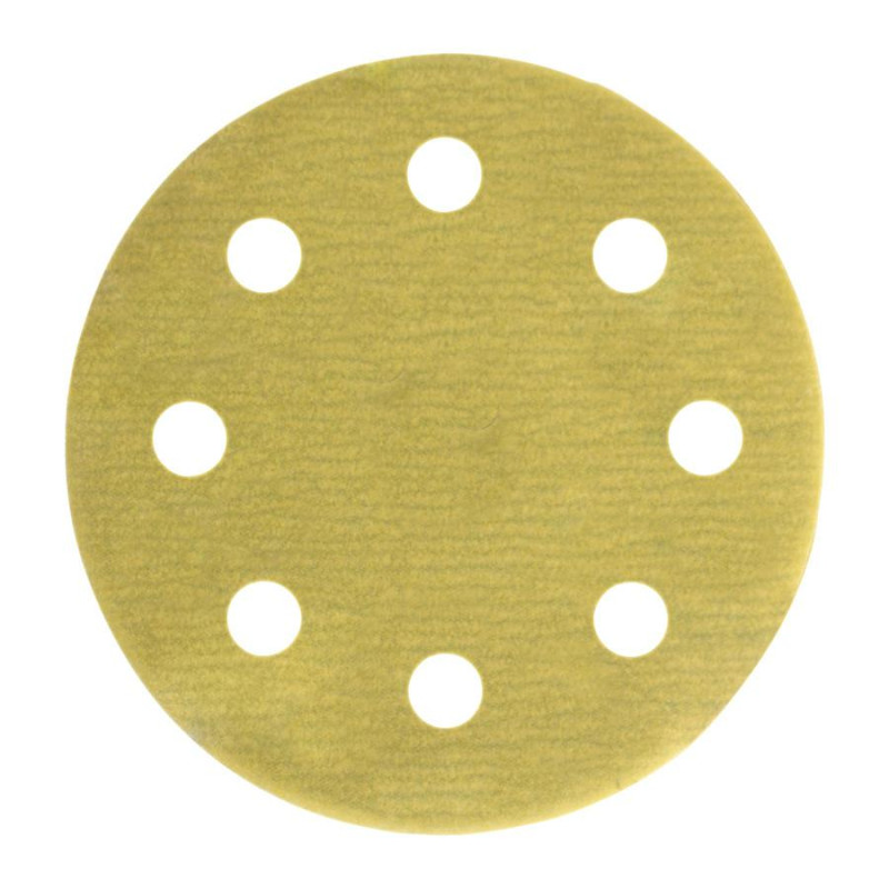 4932492202 MILWAUKEE PREMIUM HP 125mm 8-HOLE P240 šlifavimo diskas /50 vnt.