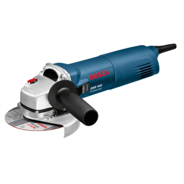 Šlifuoklis kampinis 125 mm 1400W GWS 1400 Bosch