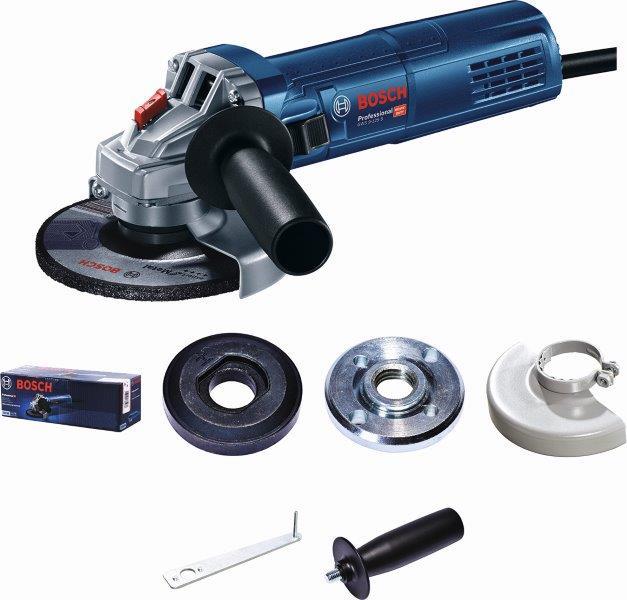 Elektrinis kampinis šlifuoklis BOSCH GWS 9-125 S, 900 W