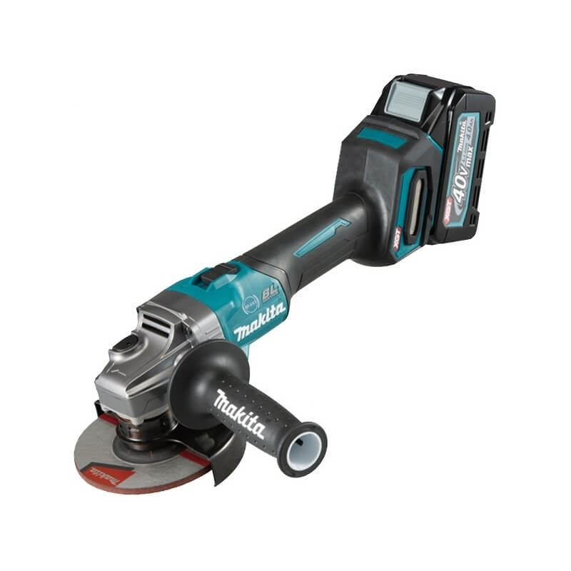 Akumuliatorinis kampinis šlifuoklis MAKITA GA023GM201 40V Max XGT