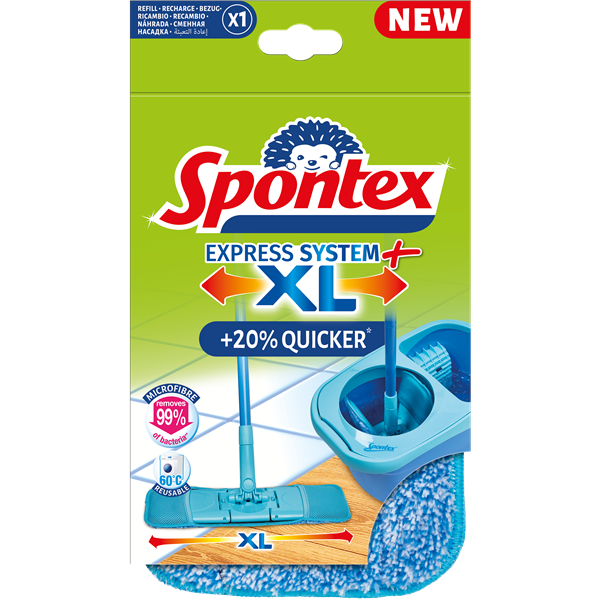 Šluostė SPONTEX Express system XL, 1 vnt