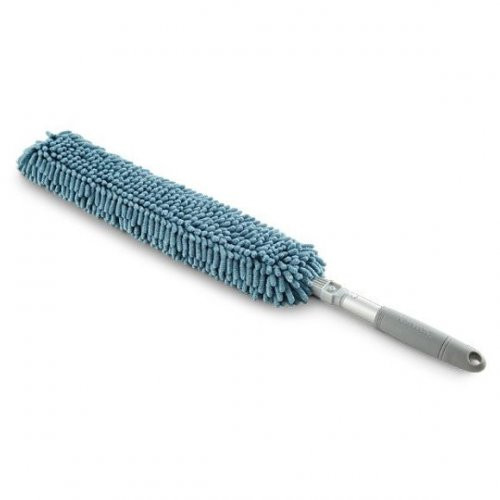 Norwex EnviroWand with Two-Sided Sleeve Interjero šluota su užmovu, Blue