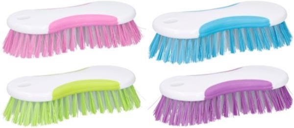 Plastikinis šepetys 16 cm PP/TPR LC