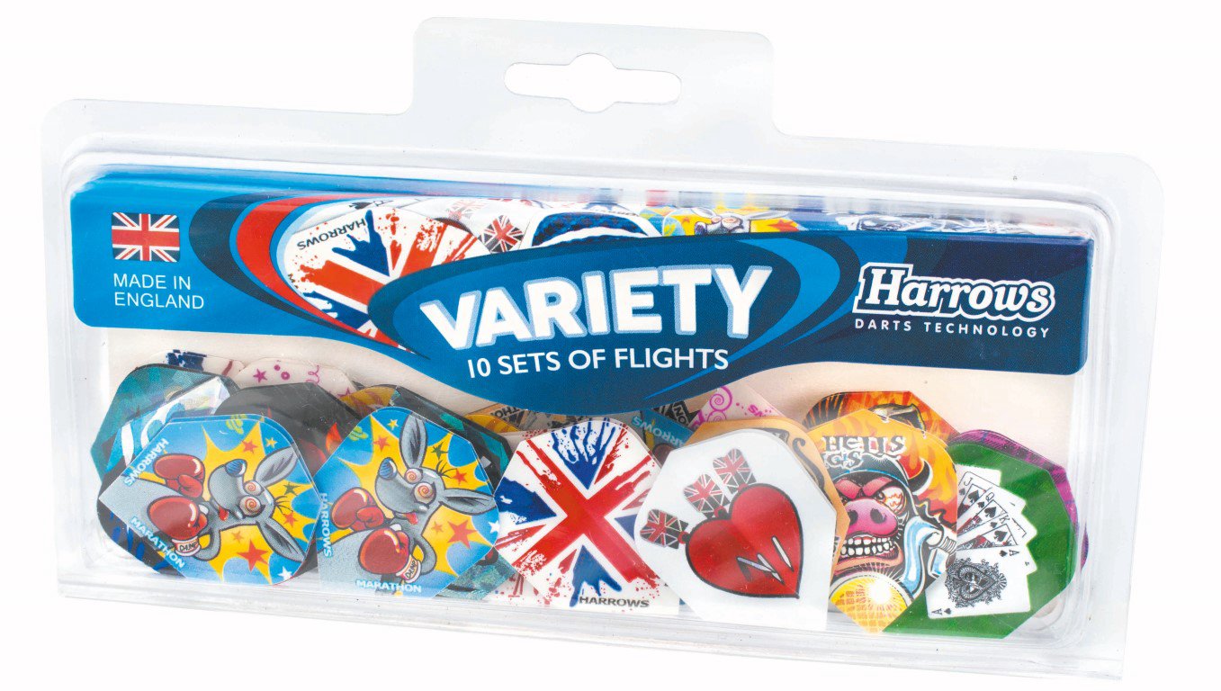 Darts sparneliai rink VARIETY PACK 9367 10 sets x 3