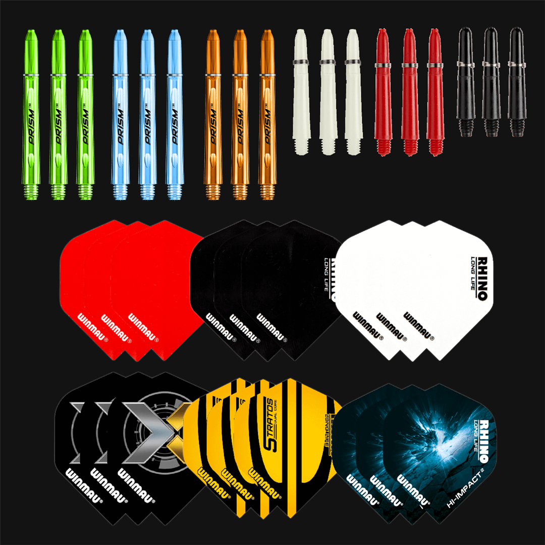 Smiginio strėlyčių dalių rinkinys Winmau Ultimate Dart Tune-Up Kit