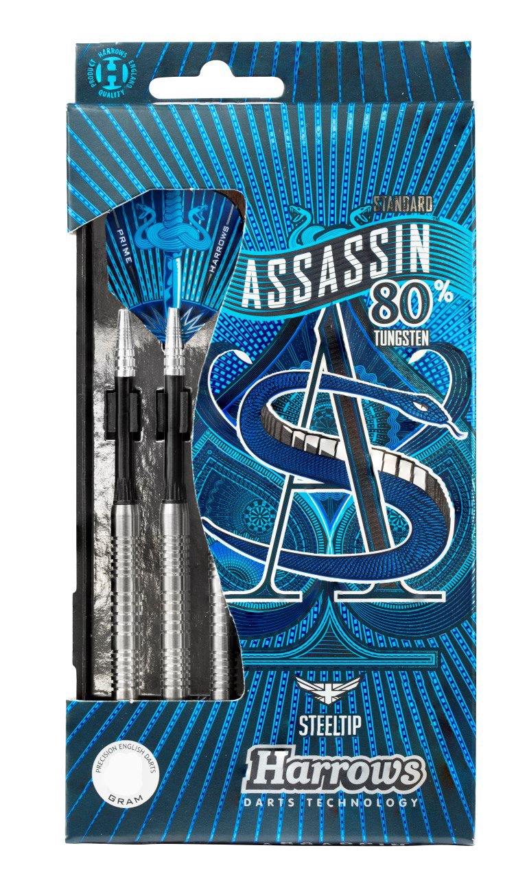 Darts strėlytės steeltip ASSASSIN W80 3x21gR