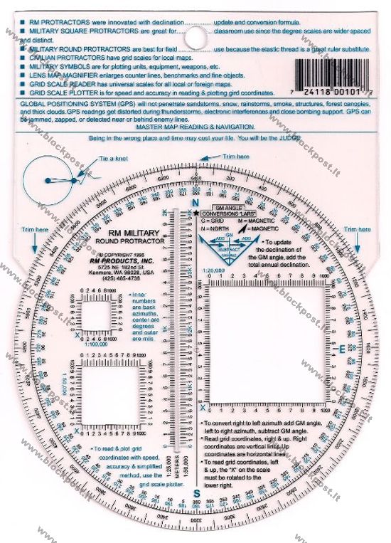 Karinis matlankis "Protractor" TLT išsiuntimas 2-4 d.
