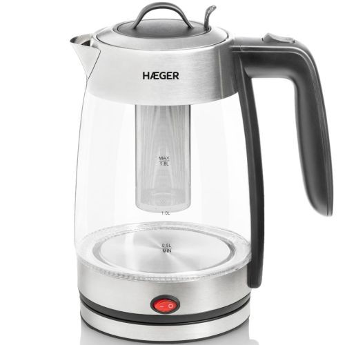 Haeger EK-22F.020A PERFECT TEA Elektrinis virdulys su filtru arbatai 1,8 l 2200 W