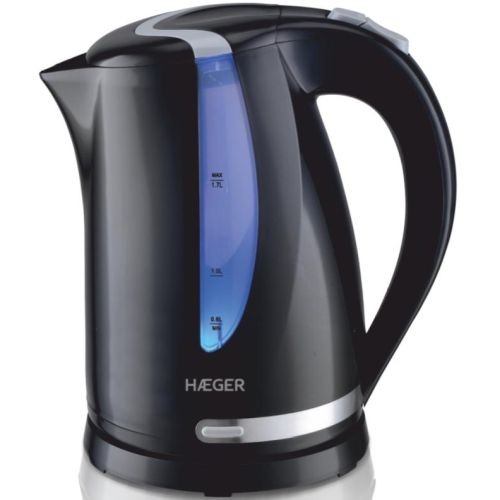 "Haeger" EK-22B.023A Blackness Elektrinis virdulys 1,7 l 2200 W