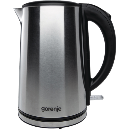 Virdulys Gorenje  Kettle  K15DWS  Electric  2200 W  1.5 L  Stainless steel  360° rotational b