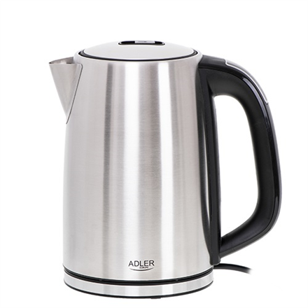 Virdulys Adler  Kettle  AD 1340  Electric  2200 W  1.7 L  Stainless steel  360° rotational ba