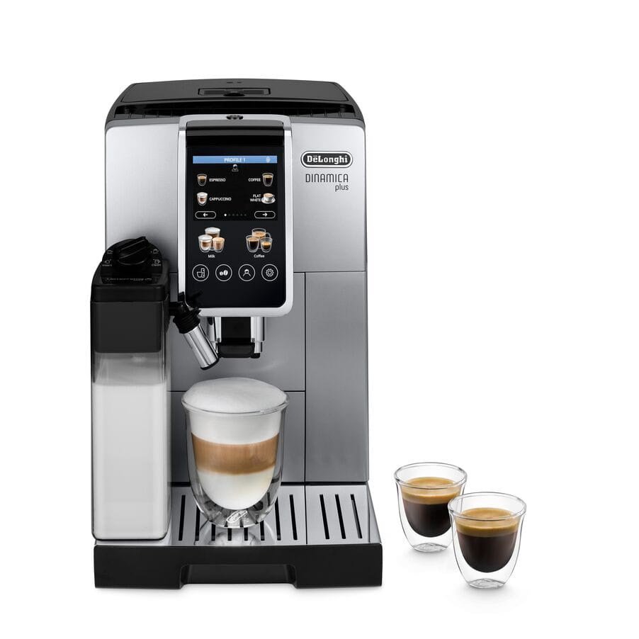 Kavos virimo aparatas Delonghi  Coffee Maker  Dinamica Plus ECAM380.85.SB  Pump pressure 15 bar