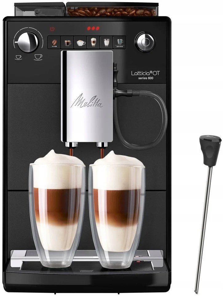 „Melitta Latticia“ espreso kavos aparatas su kopėtėlėmis F300-101 Black