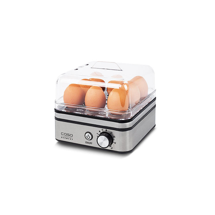 Kiaušinių virtuvas Caso  Egg cooker  E9  Stainless steel  400 W  Functions 13 cooking levels