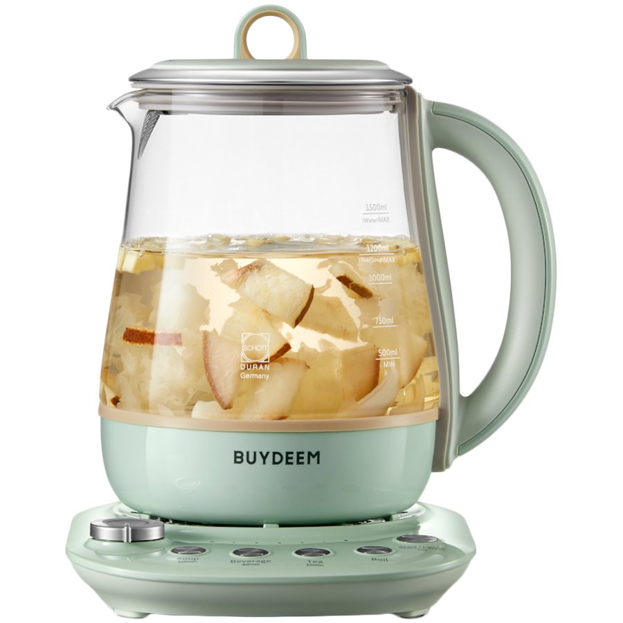 BUYDEEM Multi function Beverage Maker, model K1594T, color Cozy Greenish, EU