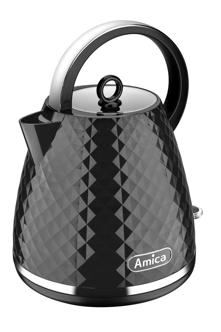 „Amica KF 3030“ 1,7 l 2200 W elektrinis virdulys Juodas