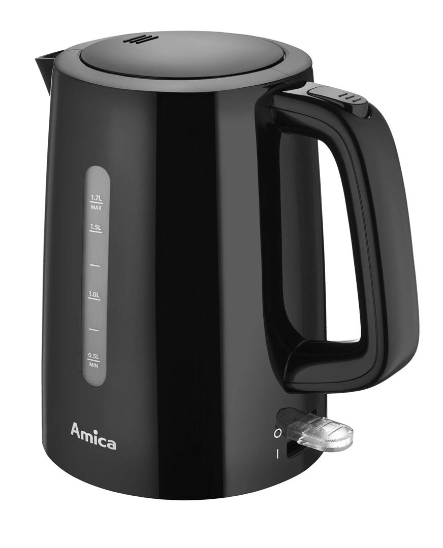 „Amica KF 1014“ 1,7 l 2200 W elektrinis virdulys Juodas