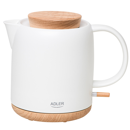 Virdulys Adler Electric Kettle  AD 1304  Electric  1200 W  1 L  Ceramic  360° rotational base