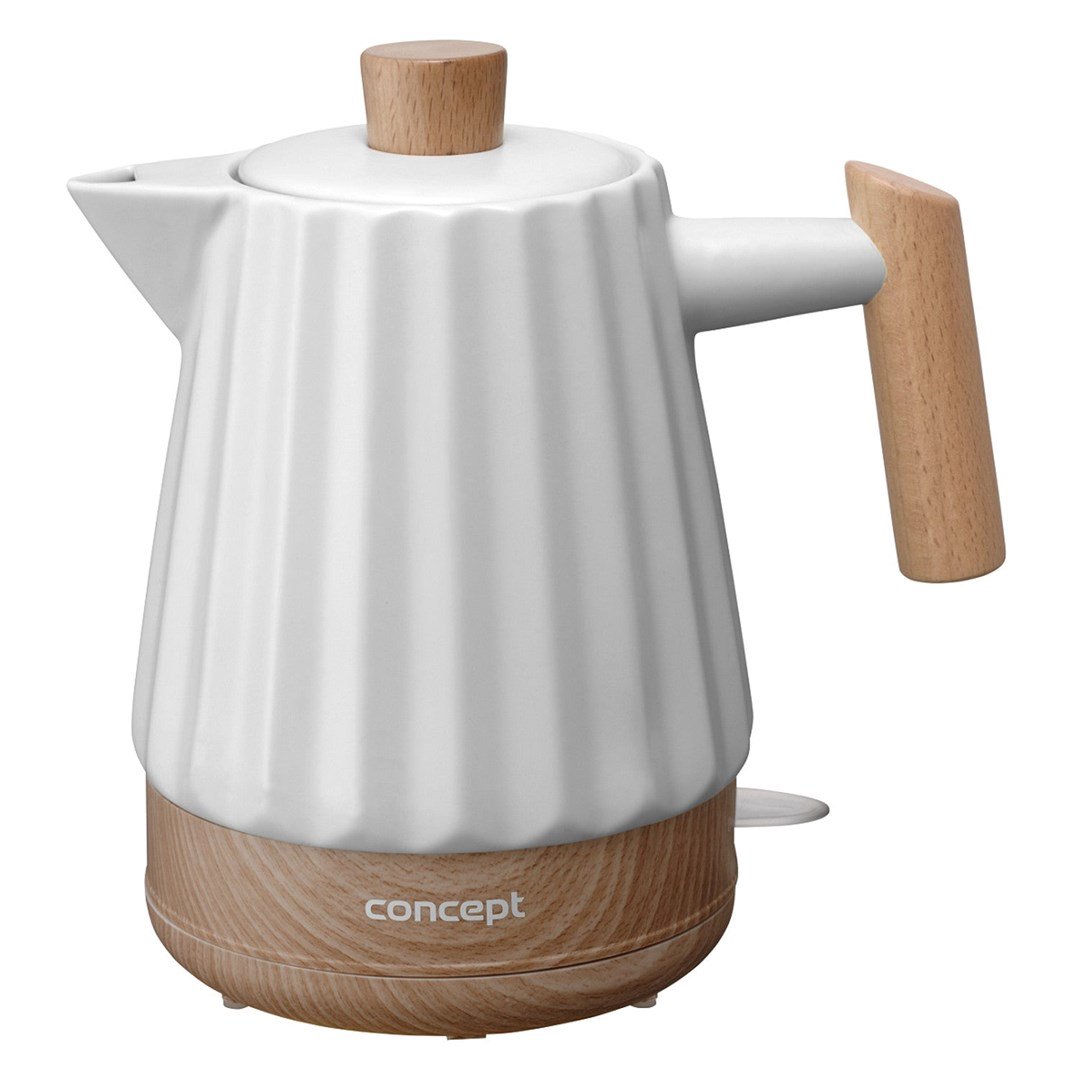 Concept RK0090 Keramikinis elektrinis virdulys 1,5 l Balta
