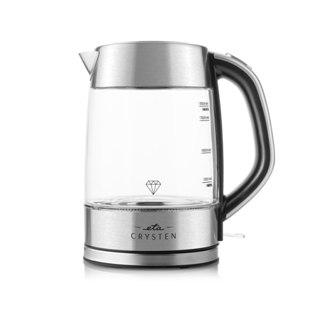 Virdulys ETA Kettle  ETA415490000 Crysten  Electric  2100 W  1.7 L  Glass  360° rotational bas