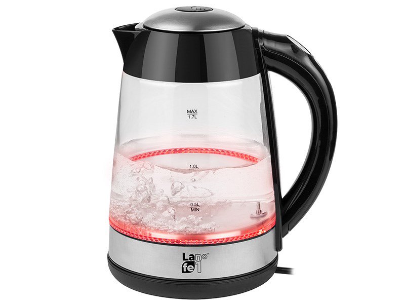 LAFE CEG015 elektrinis virdulys 1,7 L 2200 W Permatomas