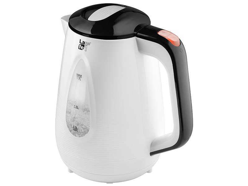 LAFE CEG018 white elektrinis virdulys 1,7 L Juoda, Balta 2200 W