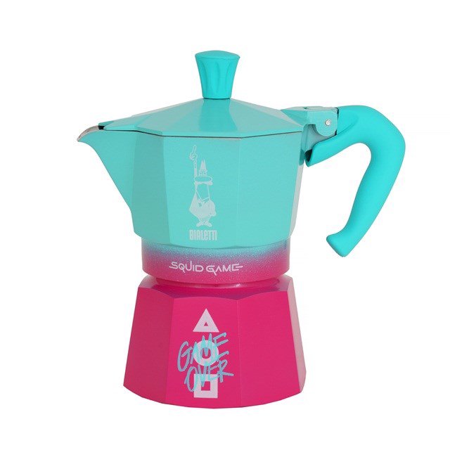 Bialetti - Moka Express Moka Squid Game Mesti peiliai, 3 vnt. Juoda