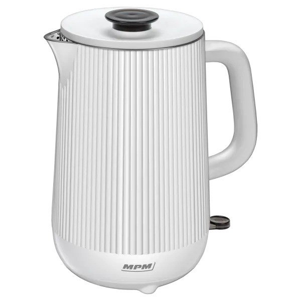 MPM MCZ-115 elektrinis virdulys 1,5 L 1800 W Balta
